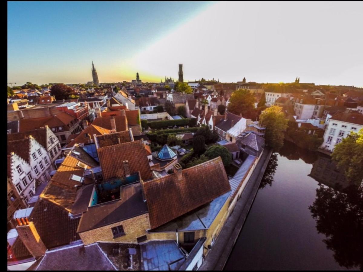 Canal Central Bruges Esterno foto